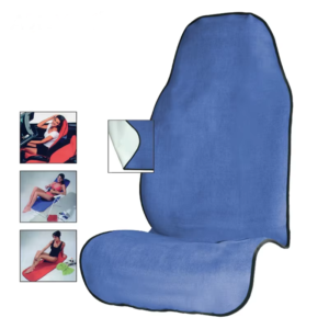 Athlete Towel Car Seat Cover – Sweat & Water-Resistant for Sports, Gym, Beach & Outdoor Activities