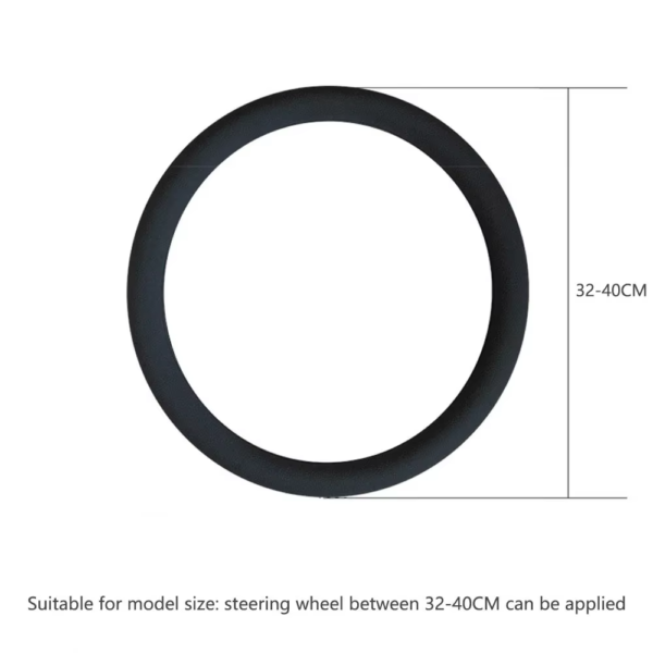 Universal Silicone Steering Wheel Cover – Soft Grip & Non-Slip - Image 5