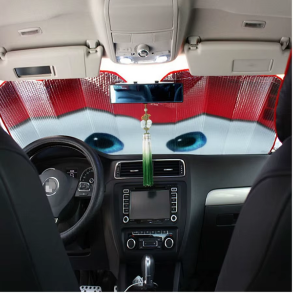 Customized Windshield Sunshade – Protection & Style - Image 3