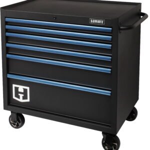 36-In Wide X 24-In 6-Drawer Rolling Garage Tool Cabinet, 36TR6XD